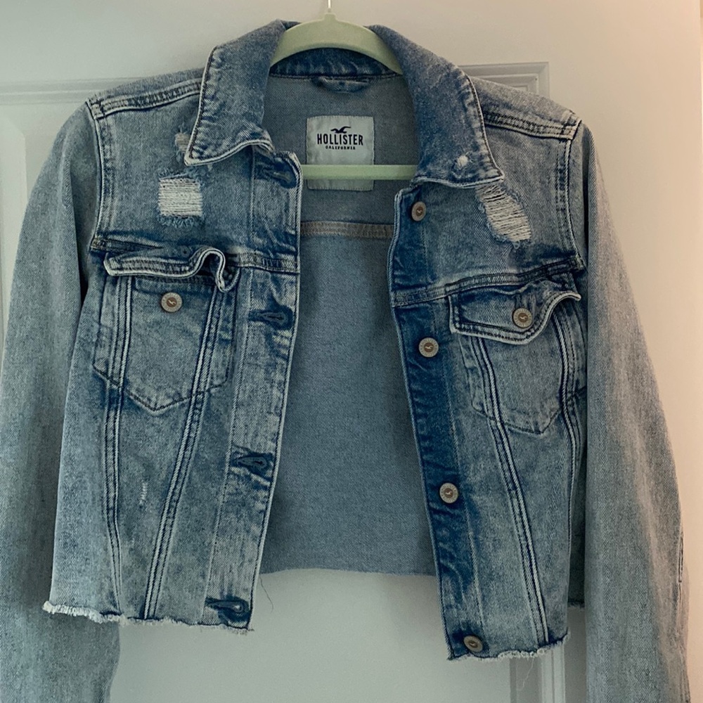 Cropped Jean jacket